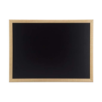 Wholesale custom quality wooden black board hanging wood board black