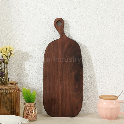 Natural waxed walnut wooden cutting board for sale